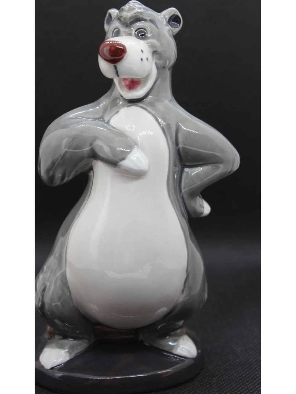 Vintage 1967 Disney Japan The Jungle Book Baloo The Bear Porcelain Figurine 5